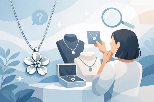 Collana fiore in argento 925: come sceglierla