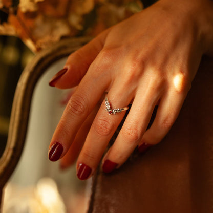 Anello Foglia d'Autunno