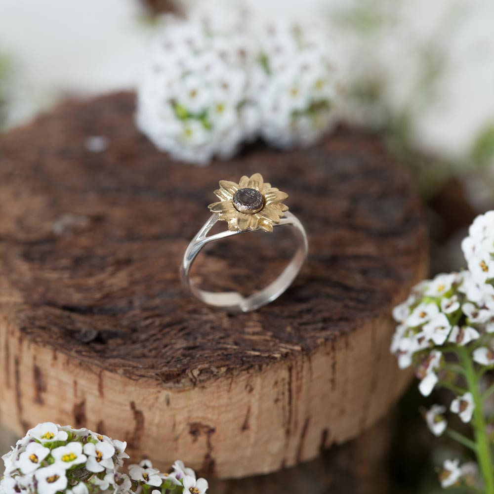 Sunflower Ring – Blossom Gioielli
