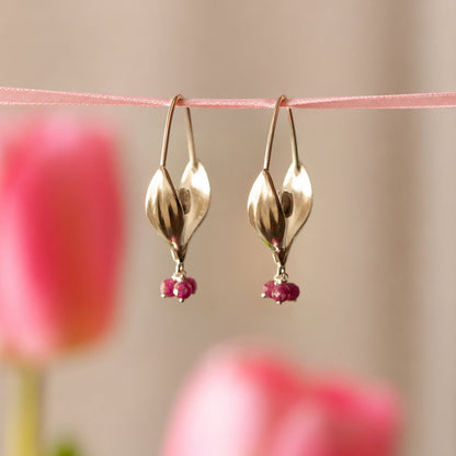 Boucles d'oreilles Tulipe