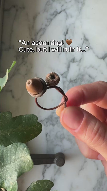 Anello Quercia - Ambra Baltica